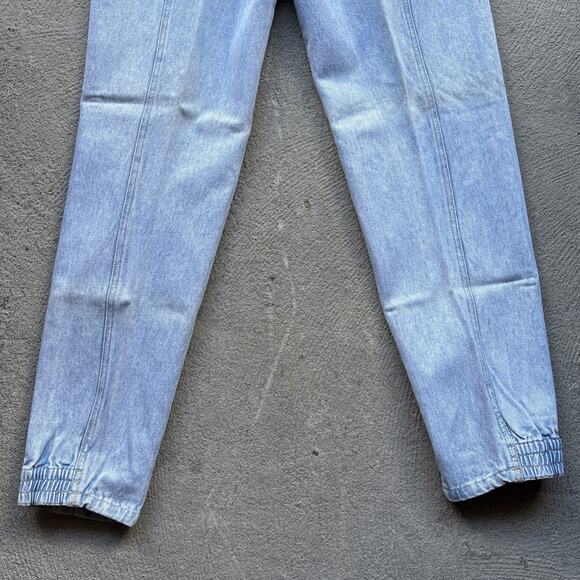 Deadstock 90s Dockers Jeans 30x32 Pleated Denim Levi’s Baggy Acid Wash Vintage - Picture 11 of 14